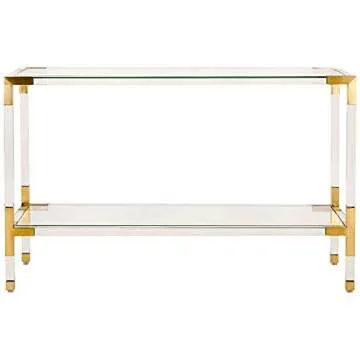 SAFAVIEH Couture Collection Arverne Bronze Acrylic Console