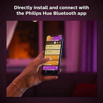 Philips Hue Iris Smart Table Lamp for Vibrant Ambiance