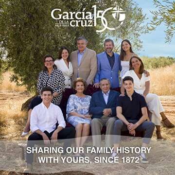 GARCÍA DE LA CRUZ - Organic Extra Virgin Olive Oil, Master Miller Premium Oil, Almond and Tomato Tones, Smooth Body, Sourced in Spain, Montes de Toledo, Glass Bottle - 500 ml