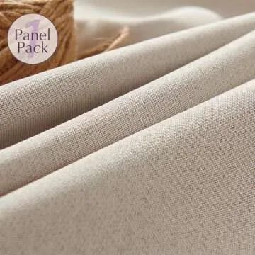 Jinchan Blackout Curtain for Modern Home Decor