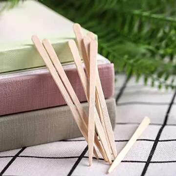 Whaline 400 Small Wax Sticks for Eyebrow Hair Removal