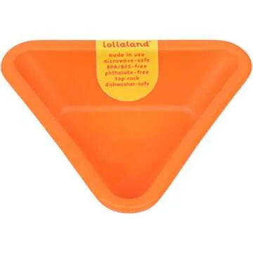 Lollaland - Unbreakable, Toddler Dipping Cup , Microwave Safe, Dishwasher Safe Small, Plastic, Pinch bowl, Sauce Dish, 7 Piece, Condiment Tray Set