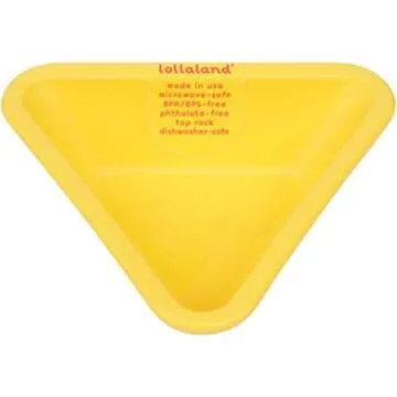 Lollaland - Unbreakable, Toddler Dipping Cup , Microwave Safe, Dishwasher Safe Small, Plastic, Pinch bowl, Sauce Dish, 7 Piece, Condiment Tray Set