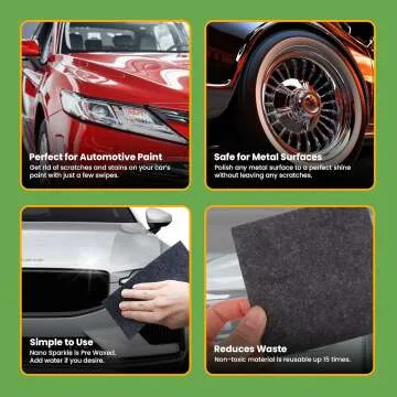 Breathe Green Nano Sparkle Cloth - Scratch Remover