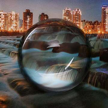 Sumnacon Crystal Magnifying Glass Dome - 4" Magnifier