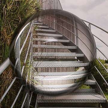 Sumnacon Crystal Magnifying Glass Dome - 4" Magnifier