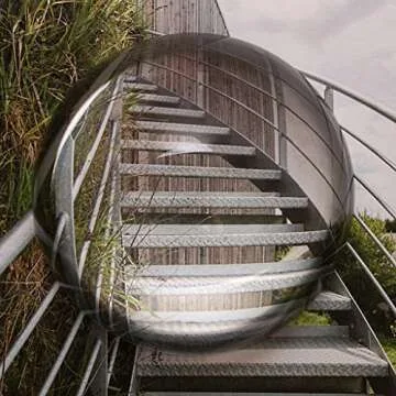 Sumnacon Crystal Magnifying Glass Dome - 4" Magnifier