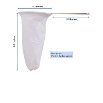 The Thika: 5.3” Large Reusable Coffee/Tea Filter - Traditional Thai Style Brew Tool