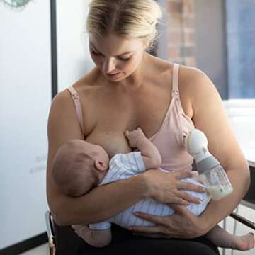 Bravado Hands Free Bra for Nursing and Pumping Comfort