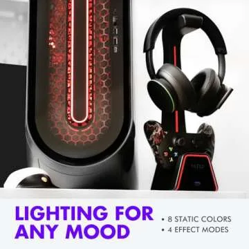 Tilted Nation 3 in 1 Gaming Headset and Controller Stand