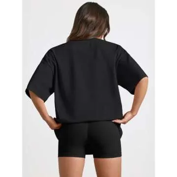 Trendy Queen Women's Oversized Summer T-Shirts Comfortable Wear