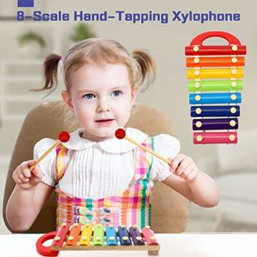 AZEN 6 to 12 Months Toys Age 1-2, (6-in-1) Sensory Baby Blocks Toys for Babies 1 2 3 Year Old, Infant Toddler Newborn Learning Educational Preschool Toys