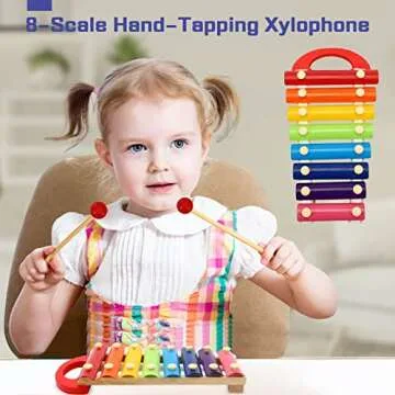 AZEN 6 to 12 Months Toys Age 1-2, (6-in-1) Sensory Baby Blocks Toys for Babies 1 2 3 Year Old, Infant Toddler Newborn Learning Educational Preschool Toys