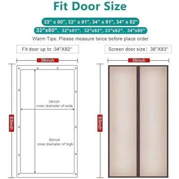 Insulated Magnetic Thermal Door Curtain for Energy Savings