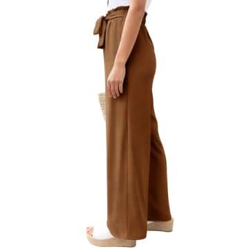 NIMIN Women’s Wide Leg High Waisted Work Pants