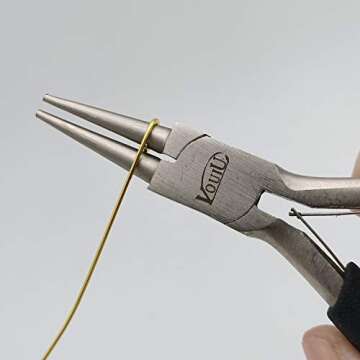 vouiu Round Nose Pliers Jewelry Making Tools