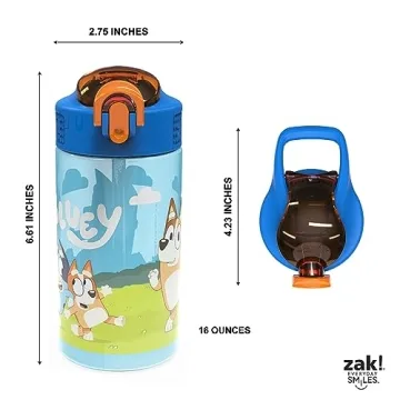 Bluey Kids Durable Water Bottles | Leak-Proof & Fun