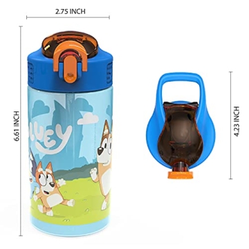 Bluey Kids Durable Water Bottles | Leak-Proof & Fun