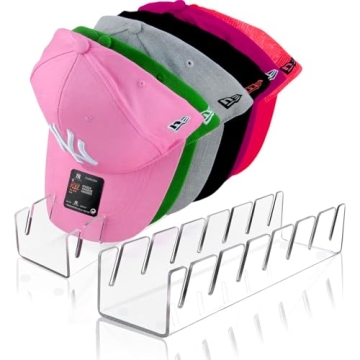 Premium Acrylic Hat Stand for Baseball Caps – Effortless Organization
