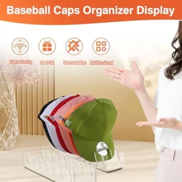 Stylish Hat Stand for Baseball Caps – No Assembly Required