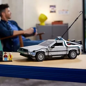LEGO Icons Back to the Future Time Machine Building Set
