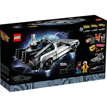 LEGO Icons Back to the Future Time Machine Building Set