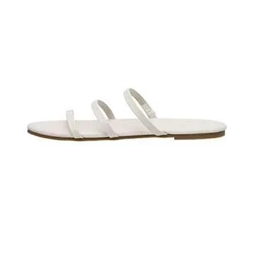 CUSHIONAIRE Capri Slide Flip Flop Sandal - Comfort & Style