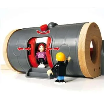 BRIO World 33052 Deluxe Railway Set | Comprehensive Wooden Train Toy Set for Kids Age 3 and Up | FSC Certified Eco-Friendly Toy | Exciting Harbor and Metro Scenes