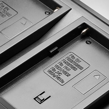 Compact Neewer Dual-Channel Battery Charger for Sony Devices