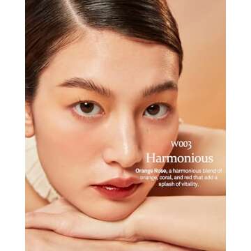 HINCE Mood Enhancer Water Liquid Glow - Non-Sticky & Waterproof Lip Stain for Women - Long Wearing L...