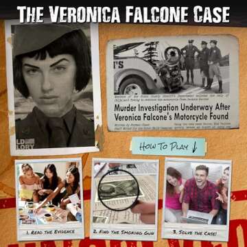 UNSOLVED CASE FILES | Falcone, Veronica - Cold Case Murder Mystery Game | Can You Solve The Crime?