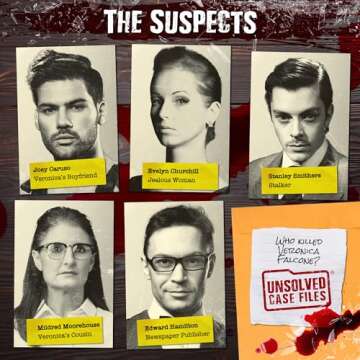 UNSOLVED CASE FILES | Falcone, Veronica - Cold Case Murder Mystery Game | Can You Solve The Crime?