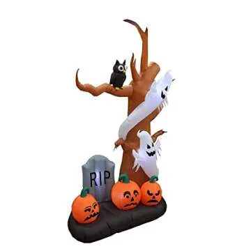 Halloween Party Decoration Bundle - Inflatable Spooky Decor