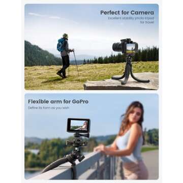 Lamicall 3 in 1 Flexible Tripod for iPhone & Cameras