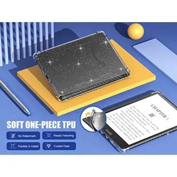 MoKo Case for Kindle Paperwhite - Clear TPU Protection