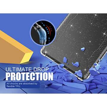 MoKo Case for Kindle Paperwhite - Clear TPU Protection