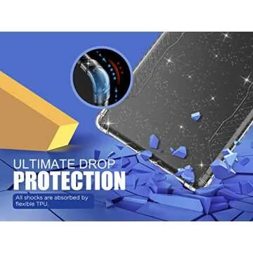 MoKo Case for Kindle Paperwhite - Clear TPU Protection