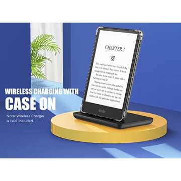 MoKo Case for Kindle Paperwhite - Clear TPU Protection