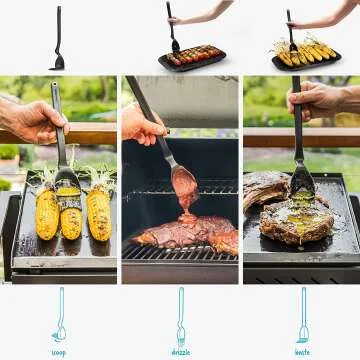 Dreamfarm BBQ Brush | Sauce Scooping and Basting Tool