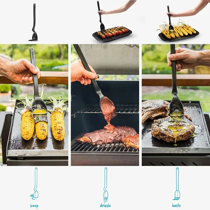 Dreamfarm BBQ Brush | Sauce Scooping and Basting Tool