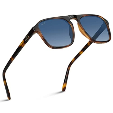 WearMe Pro Polarized Aviator Sunglasses for Men