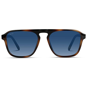 WearMe Pro Polarized Aviator Sunglasses for Men