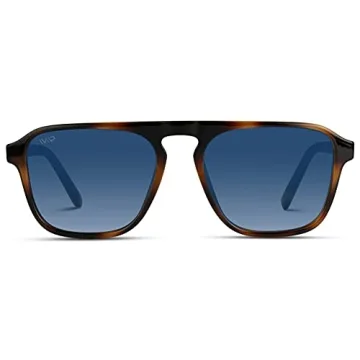 WearMe Pro Polarized Aviator Sunglasses for Men