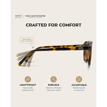 WearMe Pro Polarized Aviator Sunglasses for Men