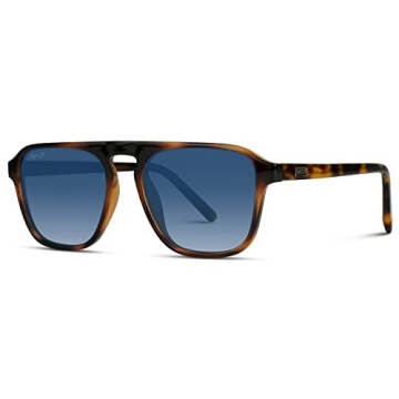 WearMe Pro Polarized Aviator Sunglasses for Men