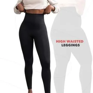Buy SHAPERMINT Compression Leggings for Plus Size Comfort