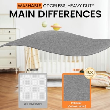 Criusia 3 Pack Foldable Drawer Organizers for Socks