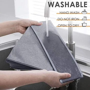 Criusia 3 Pack Foldable Drawer Organizers for Socks