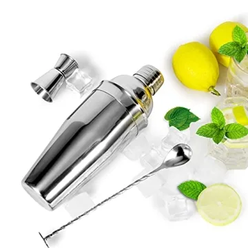 Professional 24oz Cocktail Shaker & Accessories Set