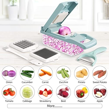 Senbowe Vegetable Chopper Dicer with 8 Sharp Blades